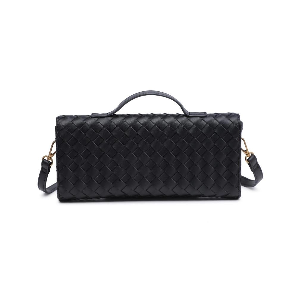 Ava Black Clutch