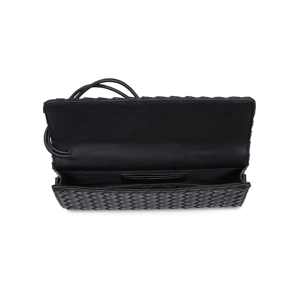 Ava Black Clutch