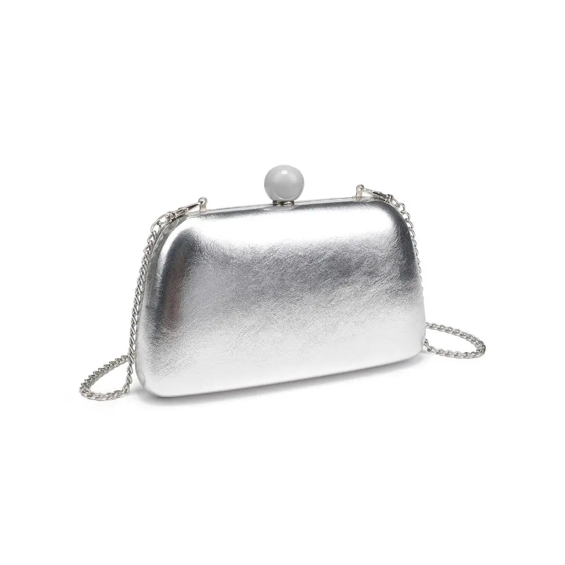 Sahi Silver Clutch