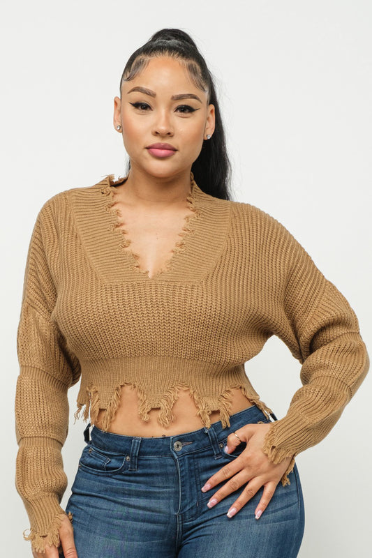 Mila Camel Sweater