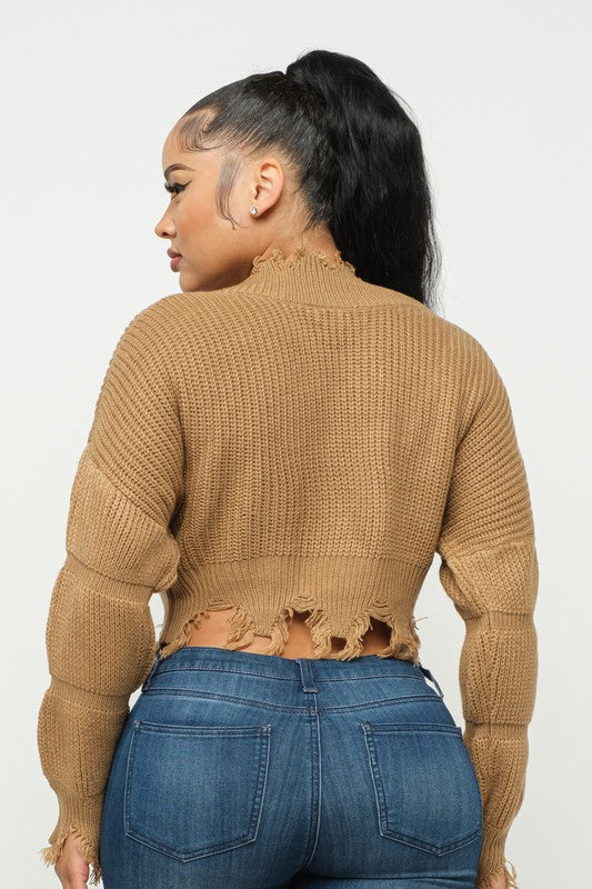 Mila Camel Sweater