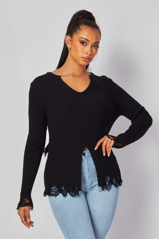 Nalla Black Top