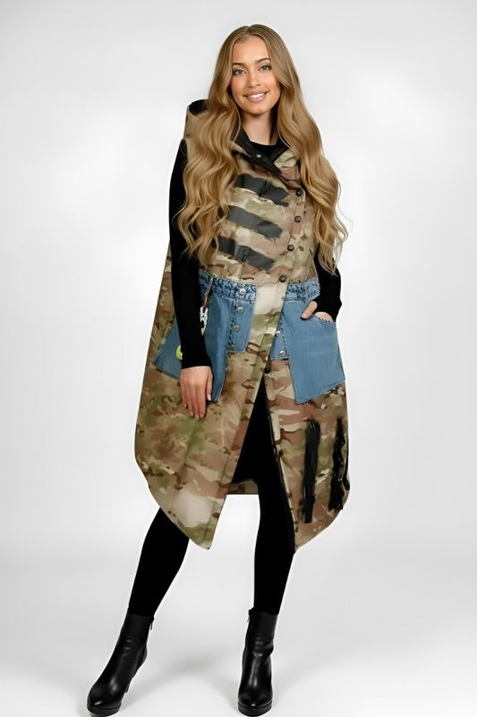 Makena Sleeveless Coat