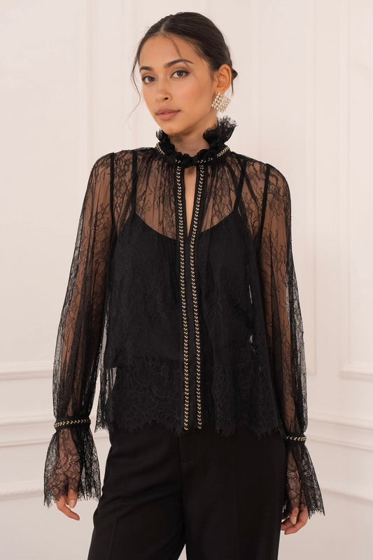 Julienne Lace Blouse