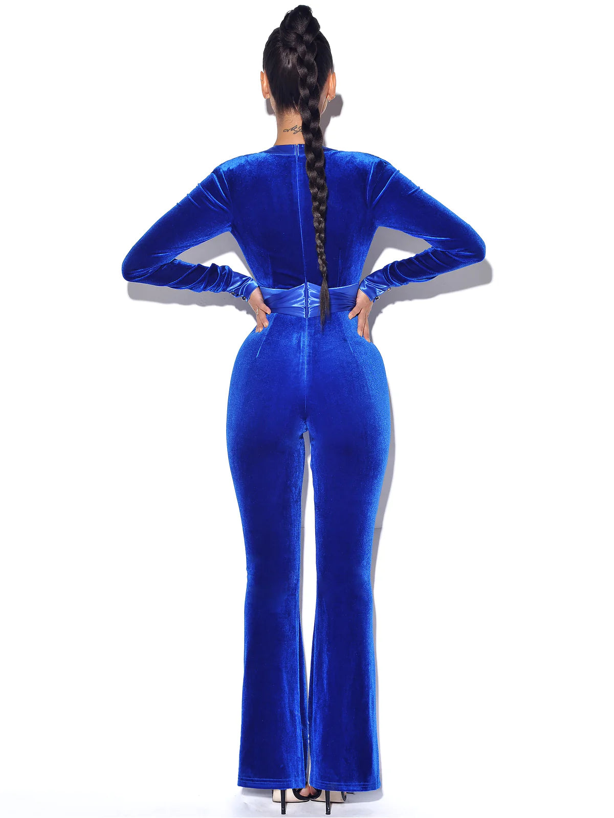 Gloria Blue Jumpsuit