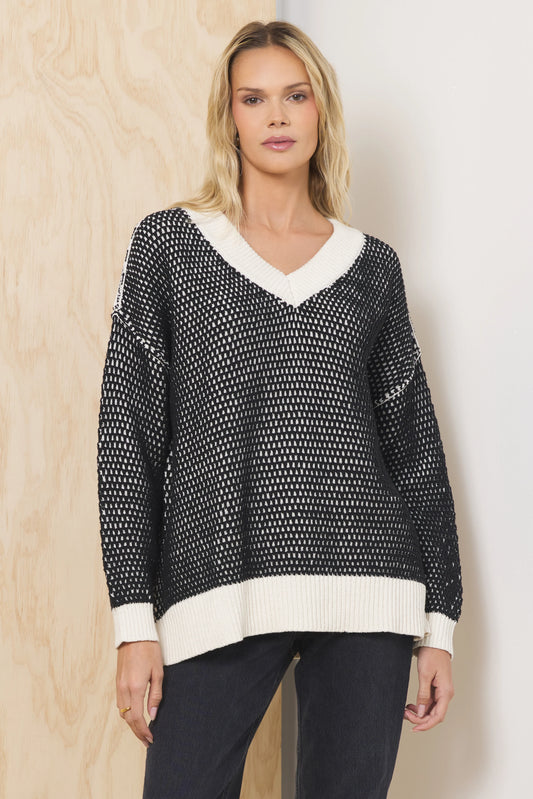 Honeycomb Sweater