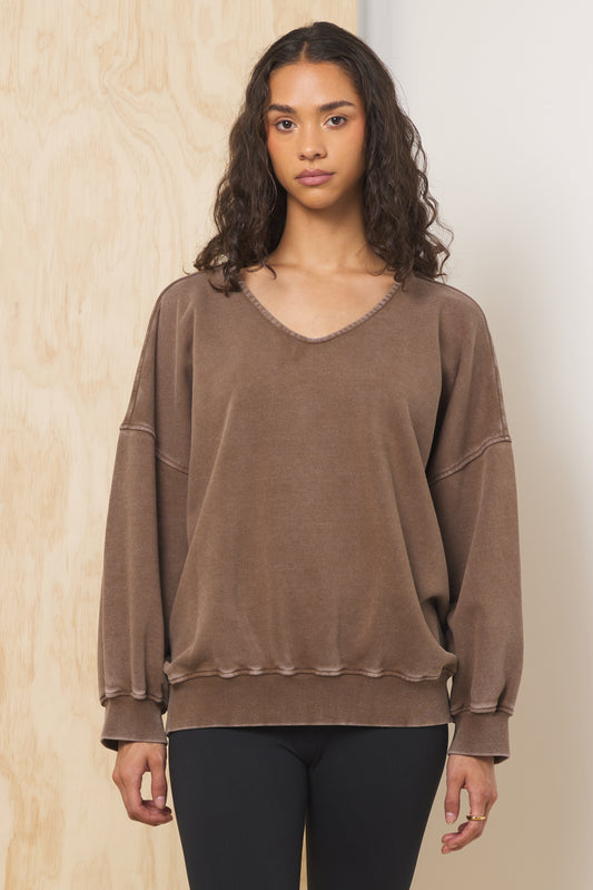 Sofia Fleece Top