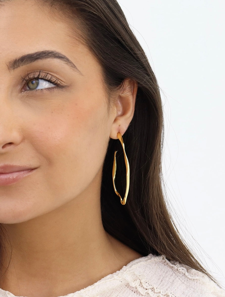 Bold Gold Hoops