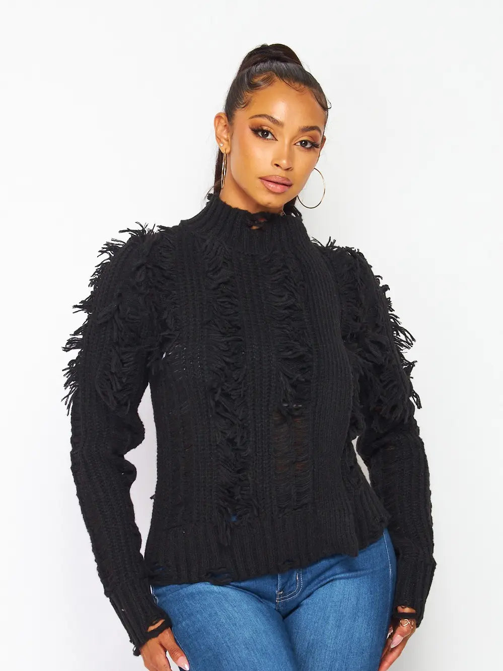 Fringe Sweater