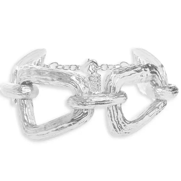 Geometric Link Bracelet